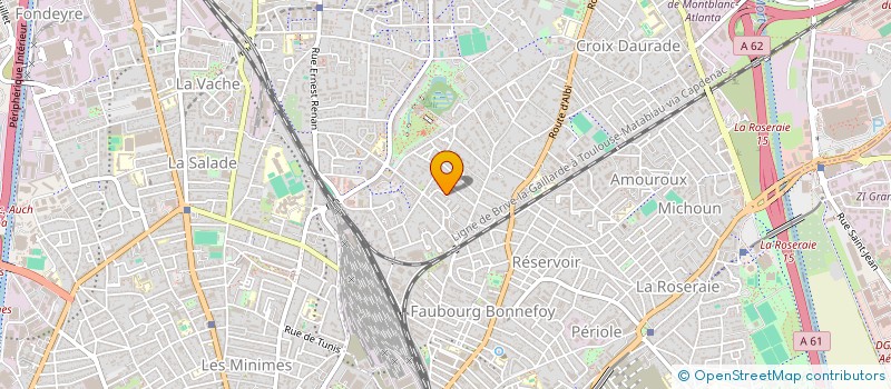 localisation de l'entreprise MONSIEUR JEREMIE LAURENT à TOULOUSE