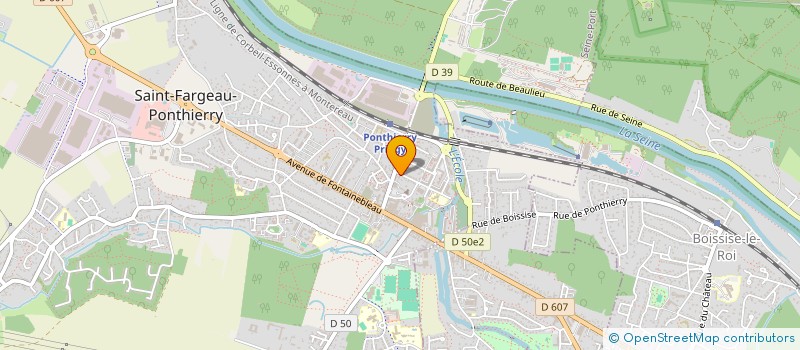 localisation de l'entreprise MONSIEUR JEREMIE LE DORZE  SAINT-FARGEAU-PONTHIERRY