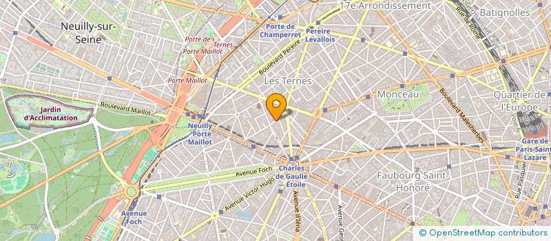 localisation de l'entreprise MONSIEUR JEREMIE LE DOUCHE  PARIS