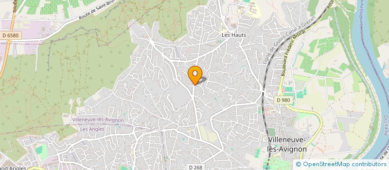 localisation de l'entreprise MONSIEUR JEREMIE LE MAOUT  VILLENEUVE-LES-AVIGNON