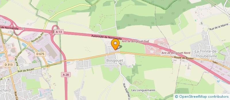 localisation de l'entreprise MONSIEUR JEREMIE LEBOUTEILLER à BOSGOUET