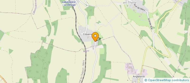 localisation de l'entreprise MONSIEUR JEREMIE LECOQ  LABOISSIERE-EN-THELLE