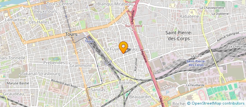 localisation de l'entreprise MONSIEUR JEREMIE LENOIR à TOURS