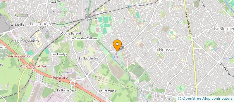 localisation de l'entreprise MONSIEUR JEREMIE LERAT  REZE