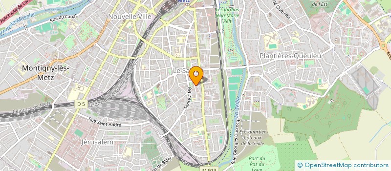 localisation de l'entreprise MONSIEUR JEREMIE LESQUIBILLE  METZ