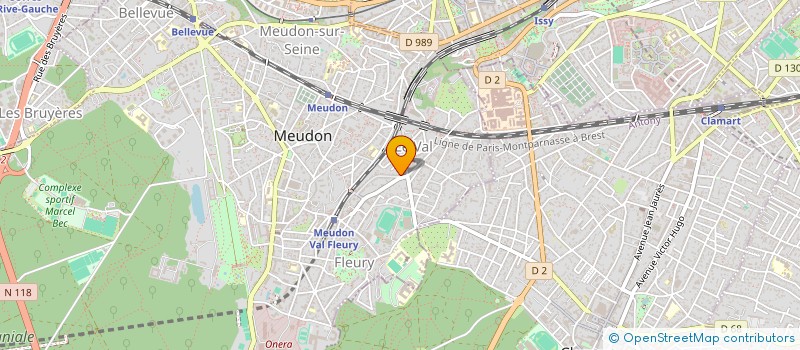 localisation de l'entreprise MONSIEUR JEREMIE LEVY à MEUDON