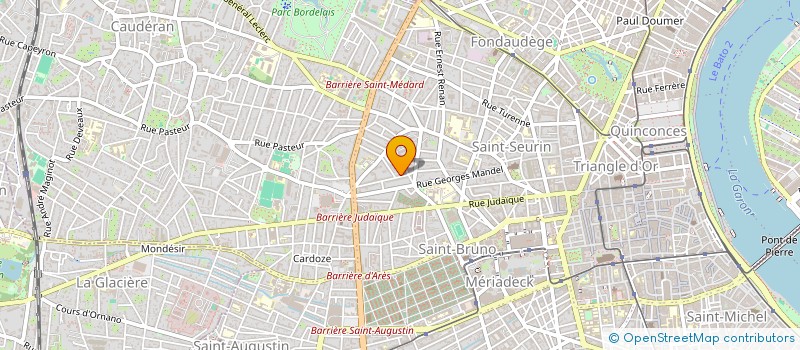 localisation de l'entreprise MONSIEUR JEREMIE LOISEAU  BORDEAUX