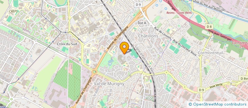 localisation de l'entreprise MONSIEUR JEREMIE LOUISON  REIMS