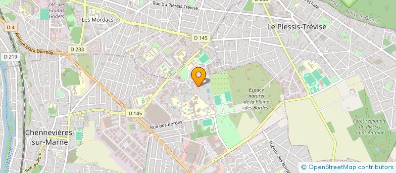 localisation de l'entreprise MONSIEUR JEREMIE LUKUNGA NYANGWILA  CHENNEVIERES-SUR-MARNE