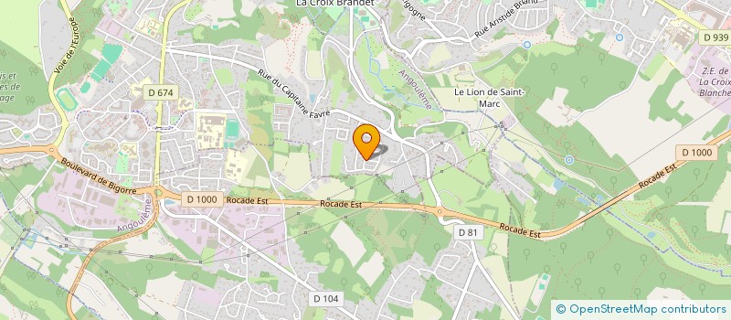 localisation de l'entreprise MONSIEUR JEREMIE M'BOUA à ANGOULEME