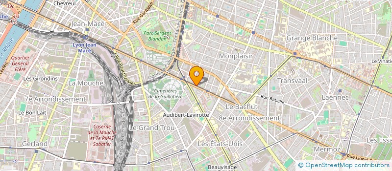 localisation de l'entreprise MONSIEUR JEREMIE MALKA  LYON