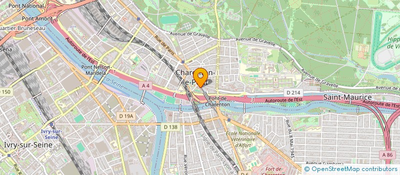 localisation de l'entreprise MONSIEUR JEREMIE MARCIANO à CHARENTON-LE-PONT