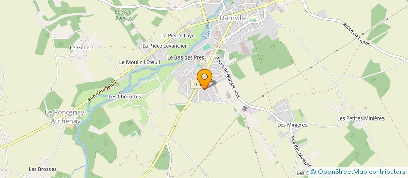 localisation de l'entreprise MONSIEUR JEREMIE MATON  MESNILS-SUR-ITON