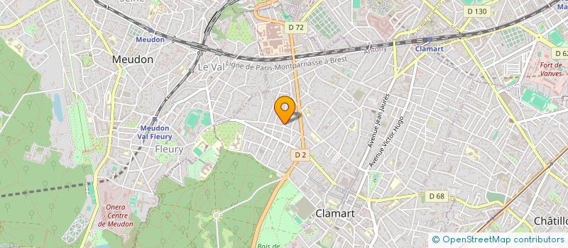localisation de l'entreprise MONSIEUR JEREMIE MATRANGA à CLAMART