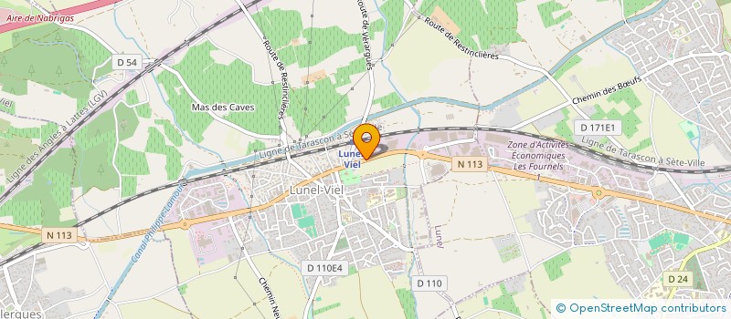 localisation de l'entreprise MONSIEUR JEREMIE MATTER  LUNEL-VIEL