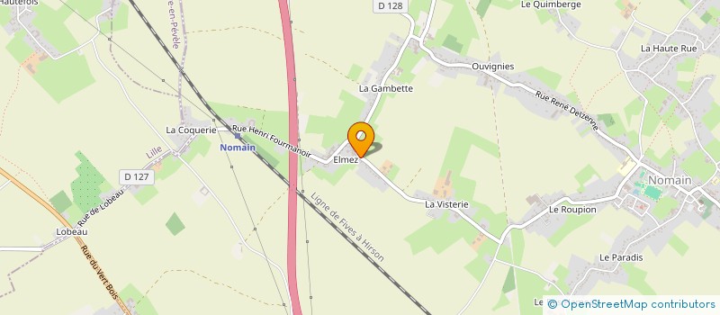 localisation de l'entreprise MONSIEUR JEREMIE MESTDAGH  NOMAIN