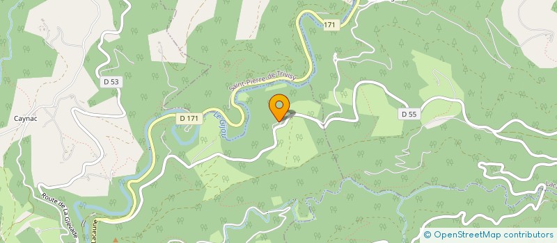 localisation de l'entreprise MONSIEUR JEREMIE MIALHE  VABRE