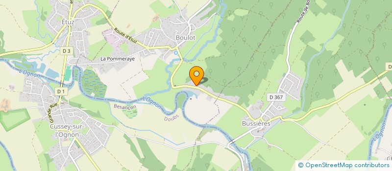 localisation de l'entreprise MONSIEUR JEREMIE MICHON  BOULT