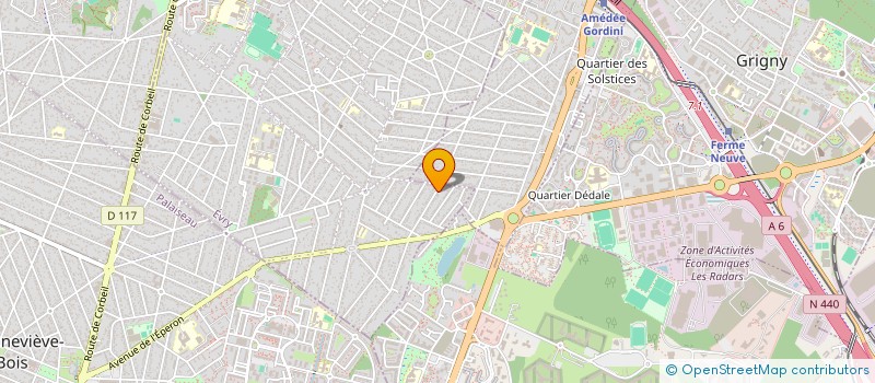 localisation de l'entreprise MONSIEUR JEREMIE MINE  MORSANG-SUR-ORGE