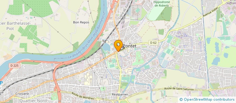 localisation de l'entreprise MONSIEUR JEREMIE MIRALLES  LE PONTET