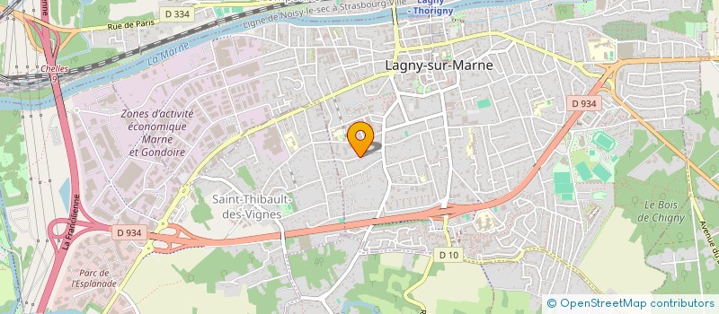 localisation de l'entreprise MONSIEUR JEREMIE MORA  LAGNY-SUR-MARNE