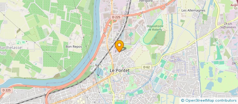 localisation de l'entreprise MONSIEUR JEREMIE MORARD  LE PONTET