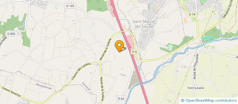 localisation de l'entreprise MONSIEUR JEREMIE MOREL  SAVASSE