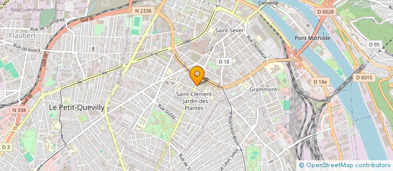 localisation de l'entreprise MONSIEUR JEREMIE MOUGET à ROUEN