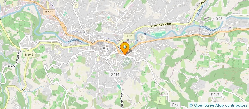 localisation de l'entreprise MONSIEUR JEREMIE MOUTTE à APT