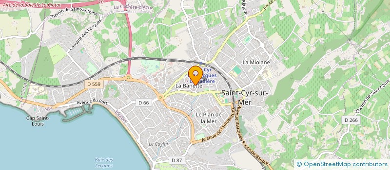 localisation de l'entreprise MONSIEUR JEREMIE MUNCH à SAINT-CYR-SUR-MER