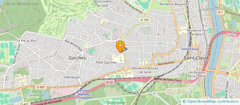 localisation de l'entreprise MONSIEUR JEREMIE NDONGALA à GARCHES