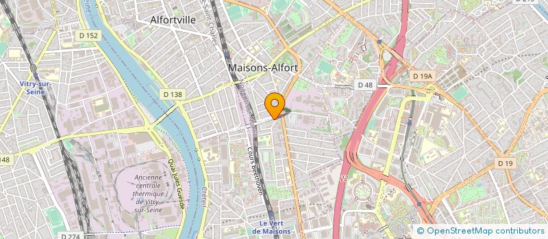 localisation de l'entreprise MONSIEUR JEREMIE NOIROT à MAISONS-ALFORT