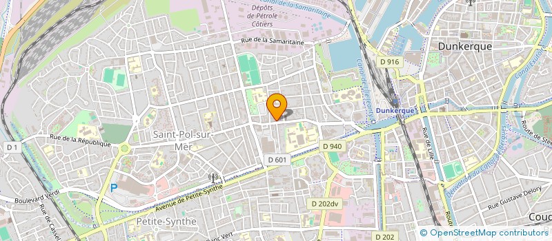 localisation de l'entreprise MONSIEUR JEREMIE NWASOP NKWETE à DUNKERQUE