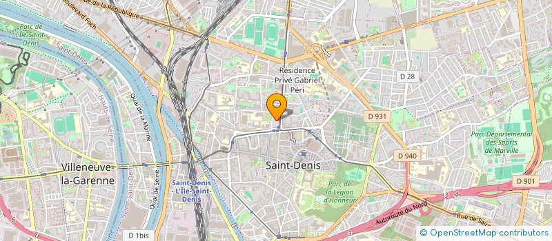 localisation de l'entreprise MONSIEUR JEREMIE ONDZAGHE  SAINT-DENIS