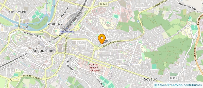 localisation de l'entreprise MONSIEUR JEREMIE PAUL à ANGOULEME
