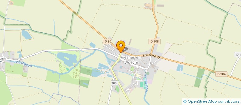 localisation de l'entreprise MONSIEUR JEREMIE PAWLAK  FRESNES-EN-WOEVRE