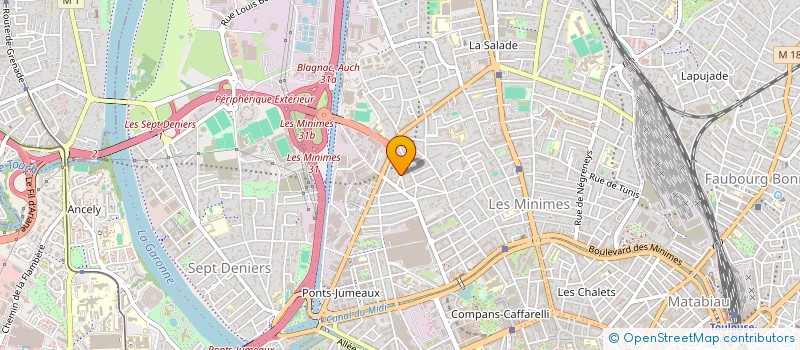 localisation de l'entreprise MONSIEUR JEREMIE PELGRIMS à TOULOUSE