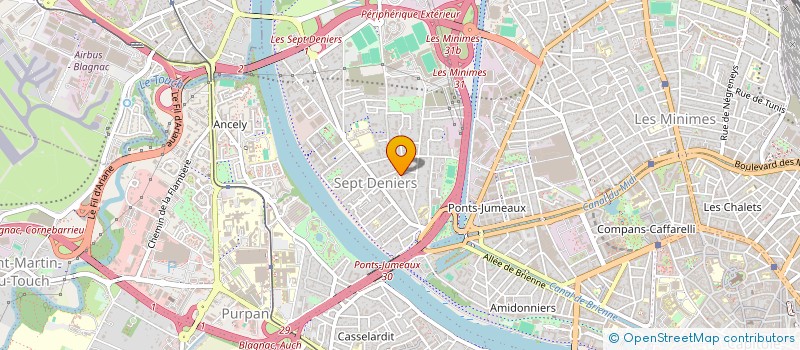 localisation de l'entreprise MONSIEUR JEREMIE PEPIN à TOULOUSE
