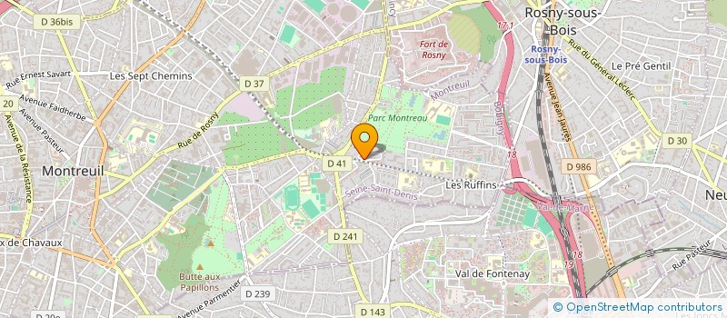 localisation de l'entreprise MONSIEUR JEREMIE PERDOUX à MONTREUIL