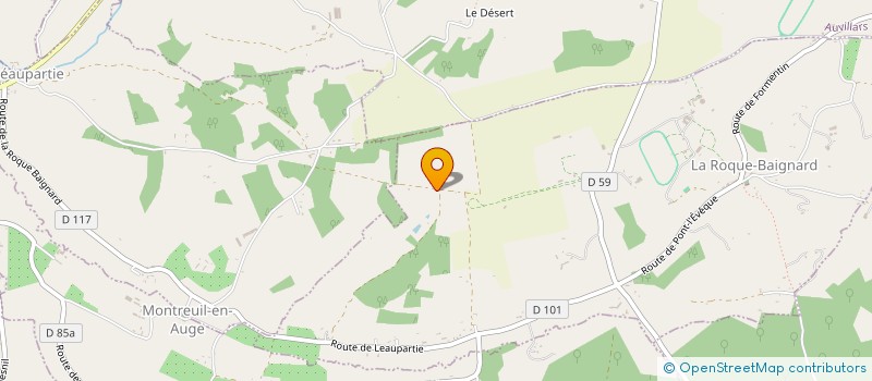 localisation de l'entreprise MONSIEUR JEREMIE PERROT  AUVILLARS