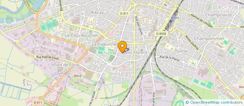 localisation de l'entreprise MONSIEUR JEREMIE PILLOT à NIORT