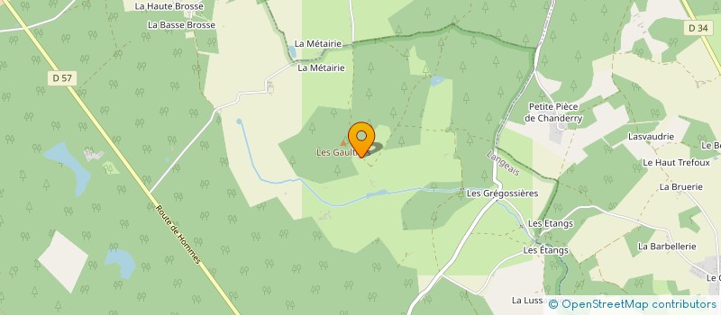 localisation de l'entreprise MONSIEUR JEREMIE PION  LANGEAIS