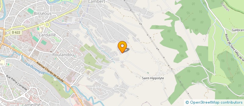 localisation de l'entreprise MONSIEUR JEREMIE PLANES  CASTRES