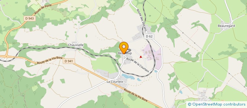 localisation de l'entreprise MONSIEUR JEREMIE POTIER  SAINT-OURS