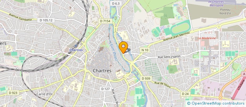 localisation de l'entreprise MONSIEUR JEREMIE PRAT à CHARTRES