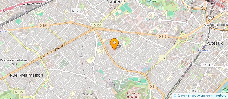 localisation de l'entreprise MONSIEUR JEREMIE RAFFIN  NANTERRE