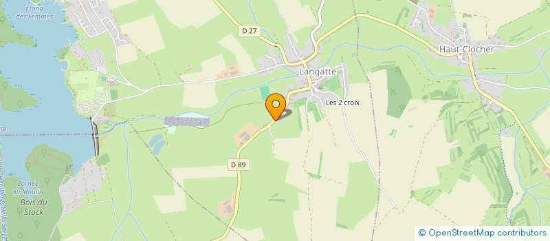 localisation de l'entreprise MONSIEUR JEREMIE REISER  LANGATTE