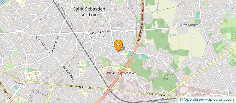 localisation de l'entreprise MONSIEUR JEREMIE RICHARD  SAINT-SEBASTIEN-SUR-LOIRE