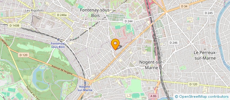 localisation de l'entreprise MONSIEUR JEREMIE RIGAUD  NOGENT-SUR-MARNE