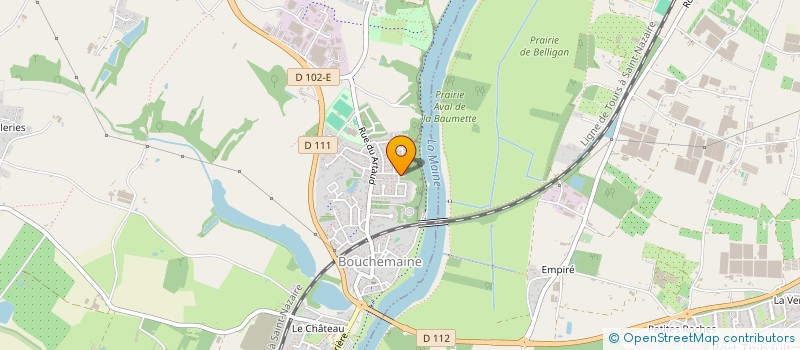 localisation de l'entreprise MONSIEUR JEREMIE RIOU à BOUCHEMAINE